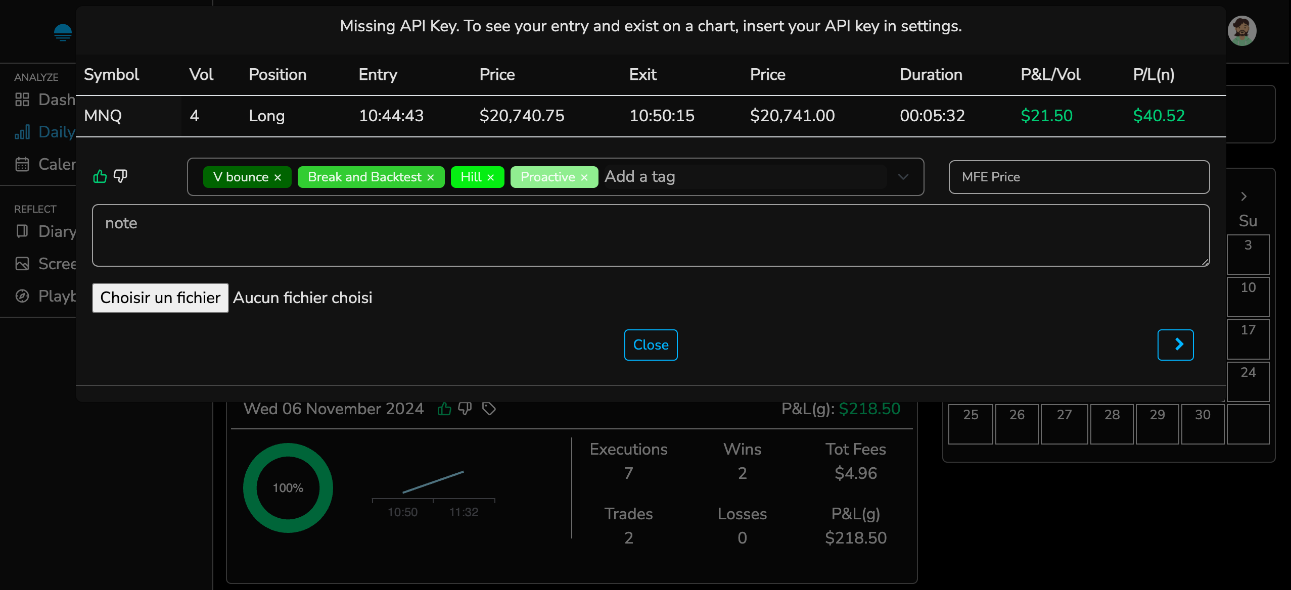 complement trades